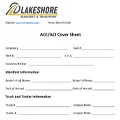 ACE and ACI Fax Coversheets